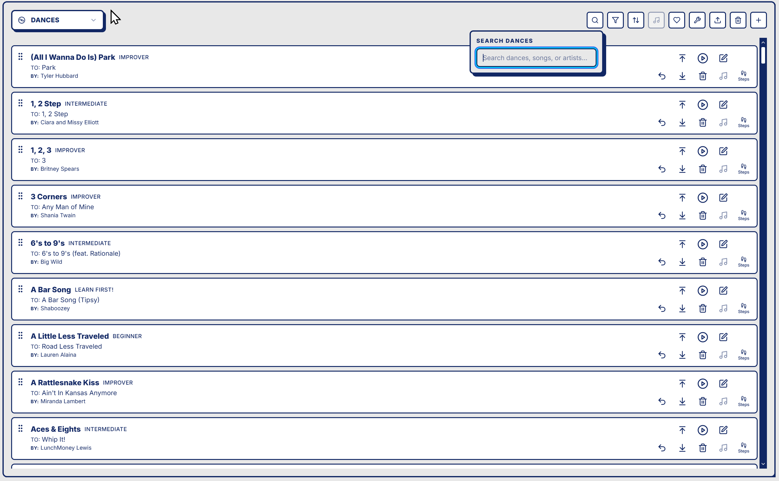 DJ Console Dance Manager